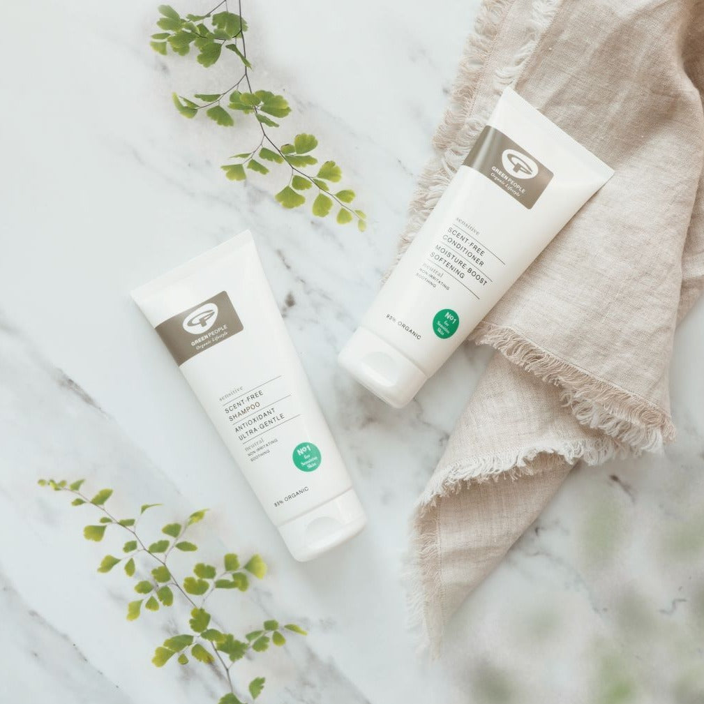 Green People Scent Free Shampoo & Conditioner | Marga Jacobs