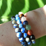 Lapis Lazuli edelsteen armband | Marga Jacobs