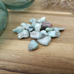 Larimar trommelstenen | Marga Jacobs