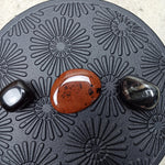 Mahonie Obsidiaan trommelstenen | Marga Jacobs