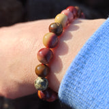 Mokaiet edelsteen armband | Marga Jacobs