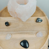 Obsidiaan trommelstenen | Marga Jacobs