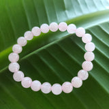 Edelsteen armband kind rozenkwarts