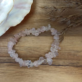 Edelsteen armband kind rozenkwarts