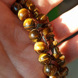 Tijgeroog edelsteen armband | Marga Jacobs