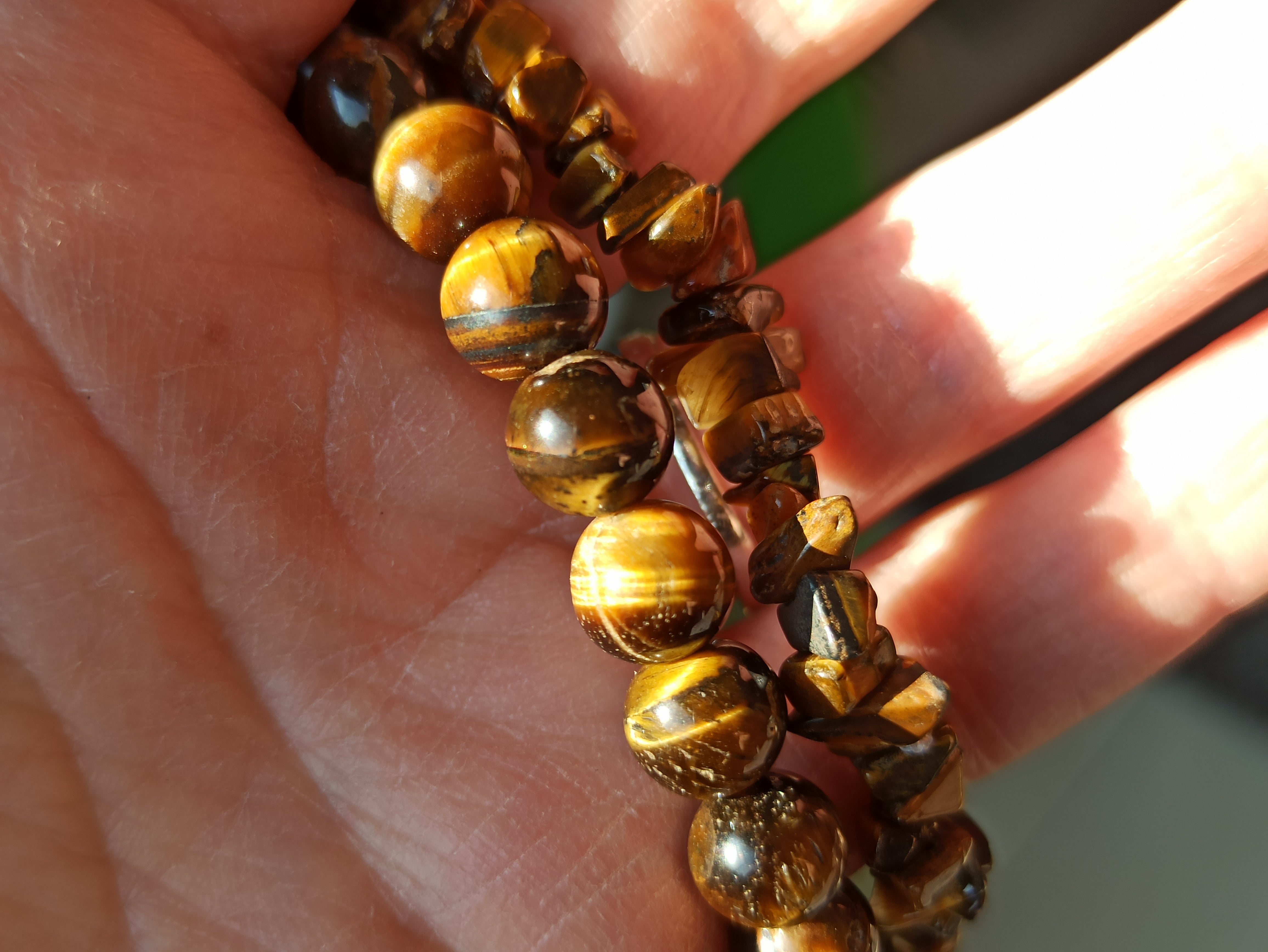 Tijgeroog edelsteen armband | Marga Jacobs