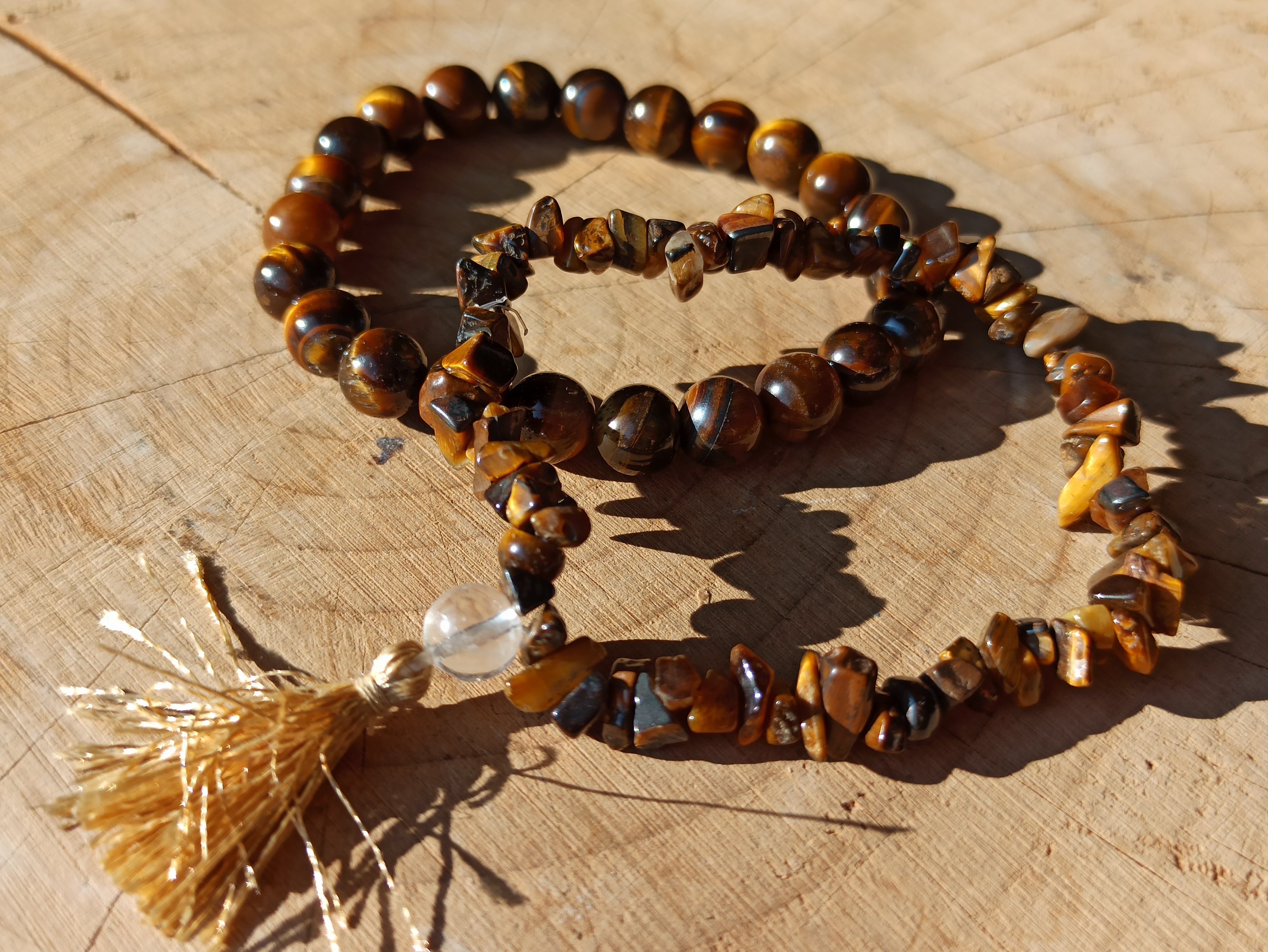 Tijgeroog edelsteen armband | Marga Jacobs