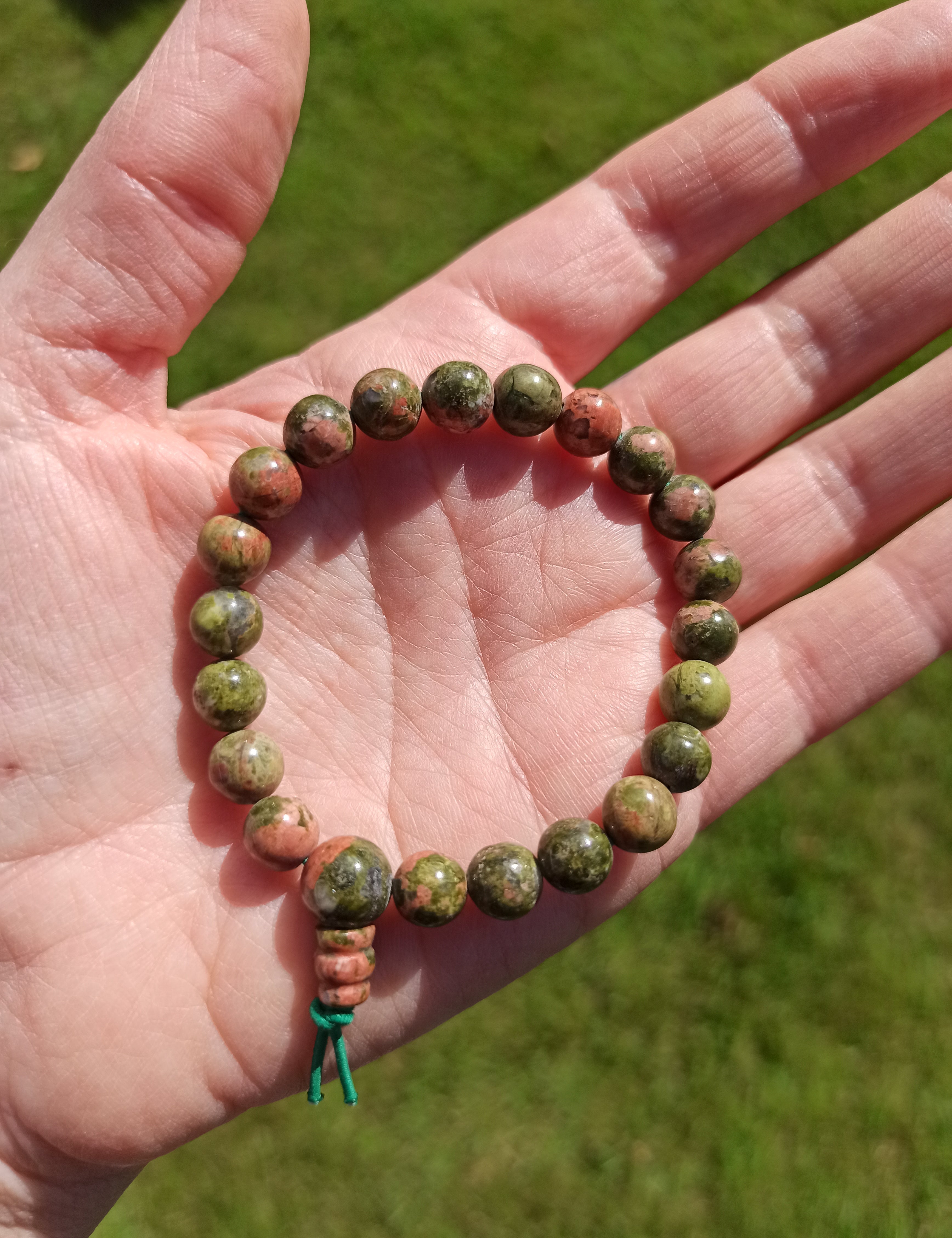 Unakiet edelsteen armband | 8 mm | Marga Jacobs