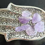 Amethist Brazilië trommelstenen – curated crystal by Marga Jacobs | rust, symboliek en intuïtieve zelfzorg