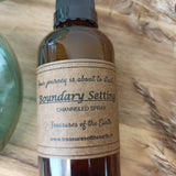 Boundary Setting Spray – curated crystal by Marga Jacobs | rust, symboliek en intuïtieve zelfzorg