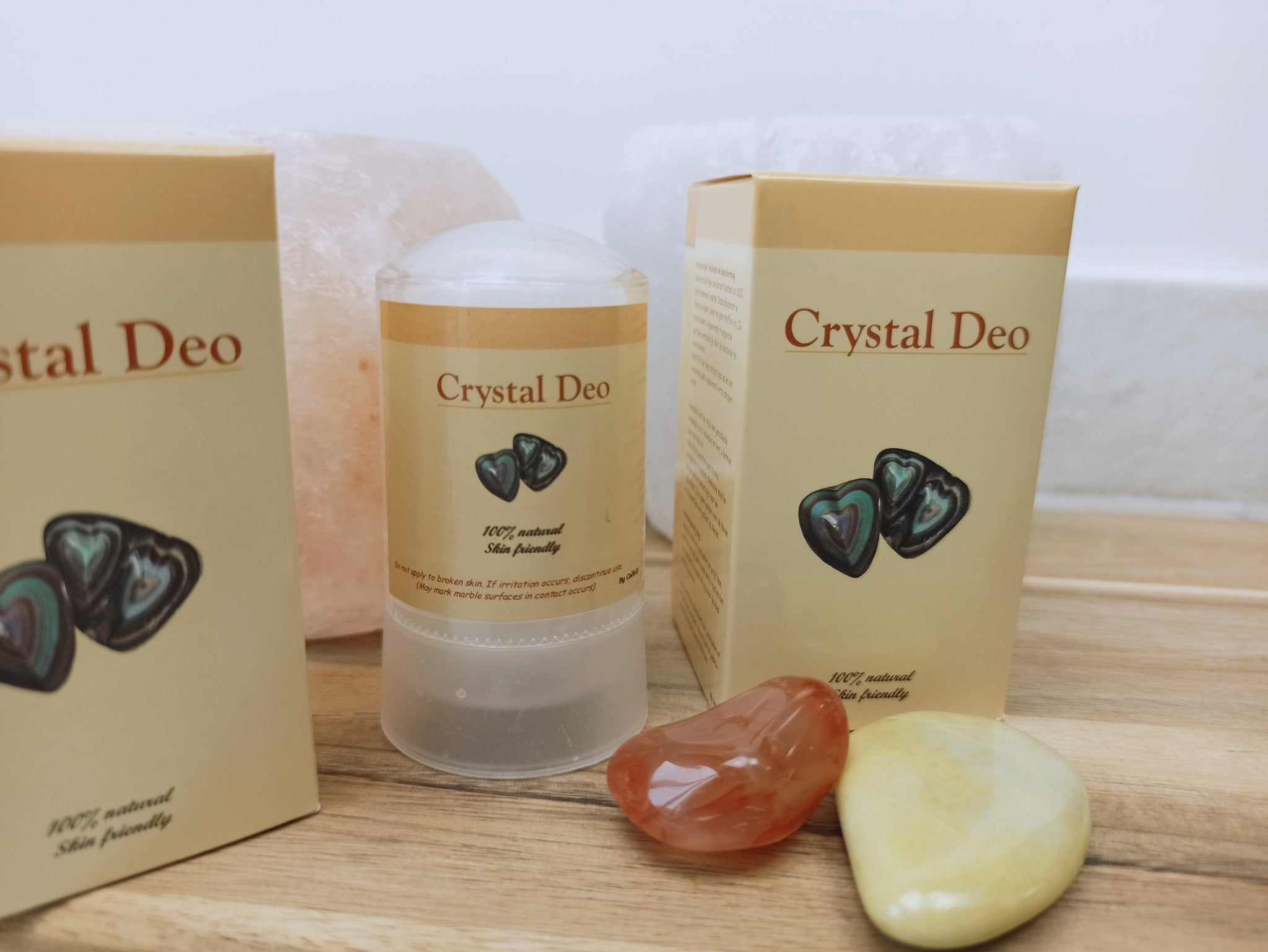 Crystal Deo | Zoutsteen Deodorant – curated crystal by Marga Jacobs | rust, symboliek en intuïtieve zelfzorg
