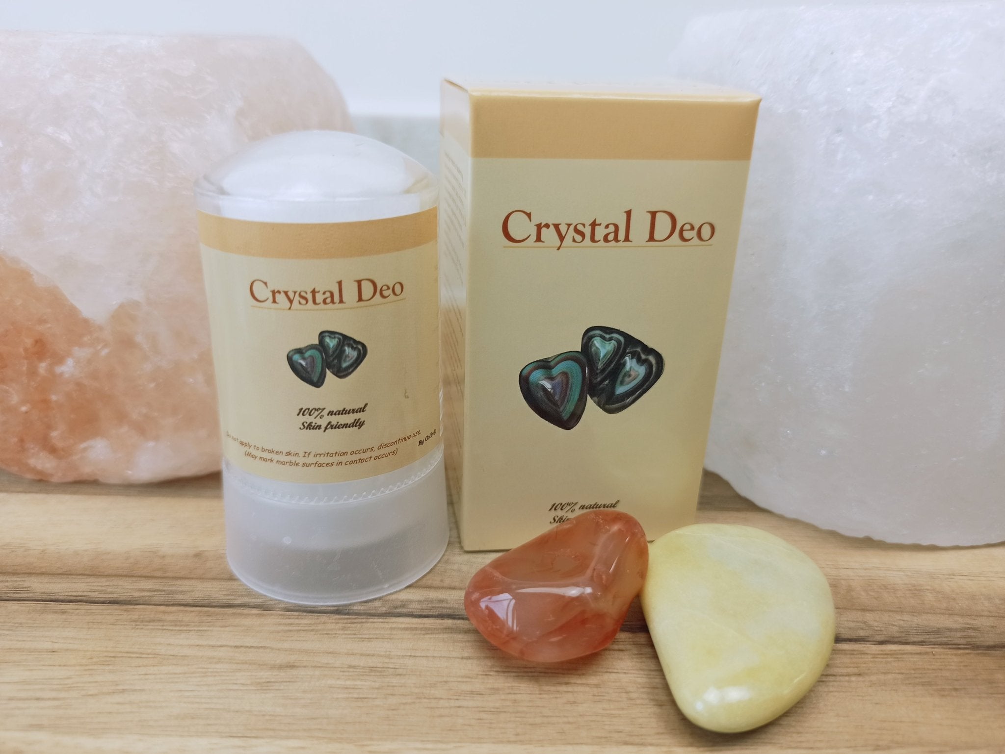 Crystal Deo | Zoutsteen Deodorant – curated crystal by Marga Jacobs | rust, symboliek en intuïtieve zelfzorg