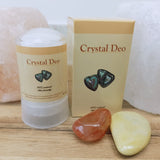 Crystal Deo | Zoutsteen Deodorant – curated crystal by Marga Jacobs | rust, symboliek en intuïtieve zelfzorg