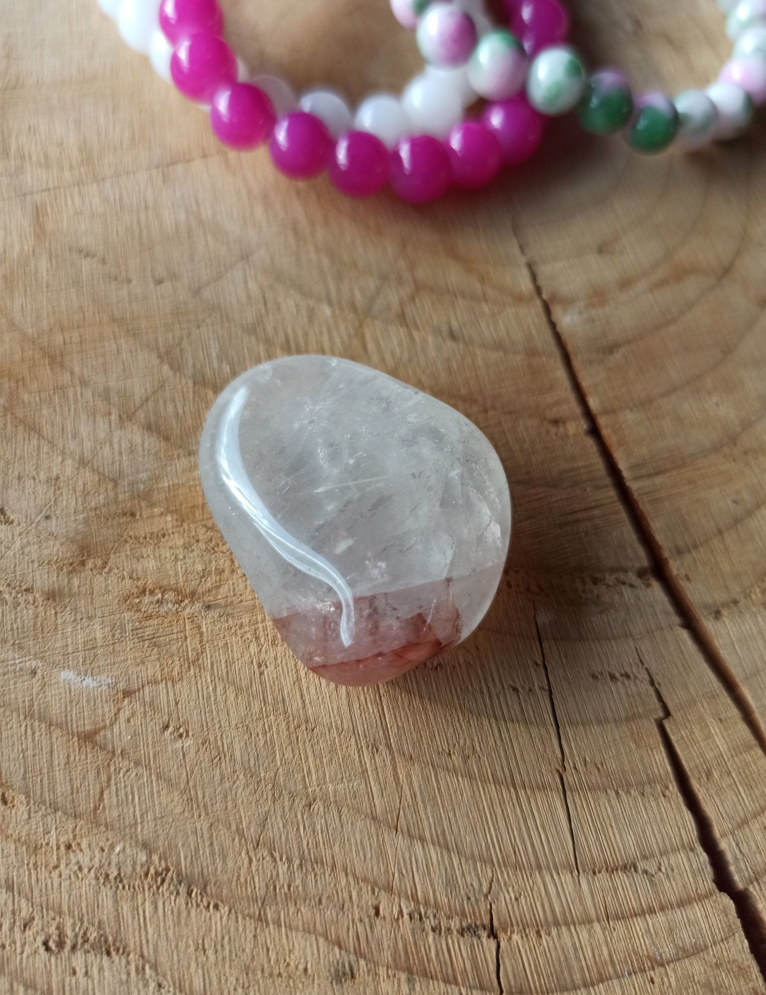 Danburiet trommelstenen – curated crystal by Marga Jacobs | rust, symboliek en intuïtieve zelfzorg