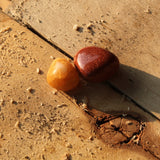 Gele apatiet trommelstenen – curated crystal by Marga Jacobs | rust, symboliek en intuïtieve zelfzorg