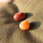 Gele apatiet trommelstenen – curated crystal by Marga Jacobs | rust, symboliek en intuïtieve zelfzorg