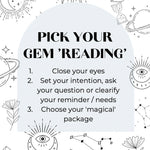 Gemstone reading ~ Uchu Reminders – curated crystal by Marga Jacobs | rust, symboliek en intuïtieve zelfzorg