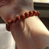 Goudstroom edelsteen armband | 8 mm – curated crystal by Marga Jacobs | rust, symboliek en intuïtieve zelfzorg