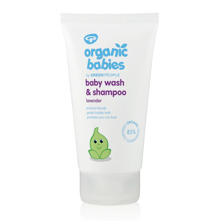 Green People Organic Babies Baby Wash & Shampoo - Lavender – curated crystal by Marga Jacobs | rust, symboliek en intuïtieve zelfzorg
