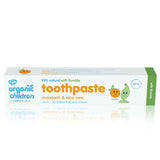Green People Organic Children Mandarin & Aloe Vera Toothpaste - with fluoride – curated crystal by Marga Jacobs | rust, symboliek en intuïtieve zelfzorg