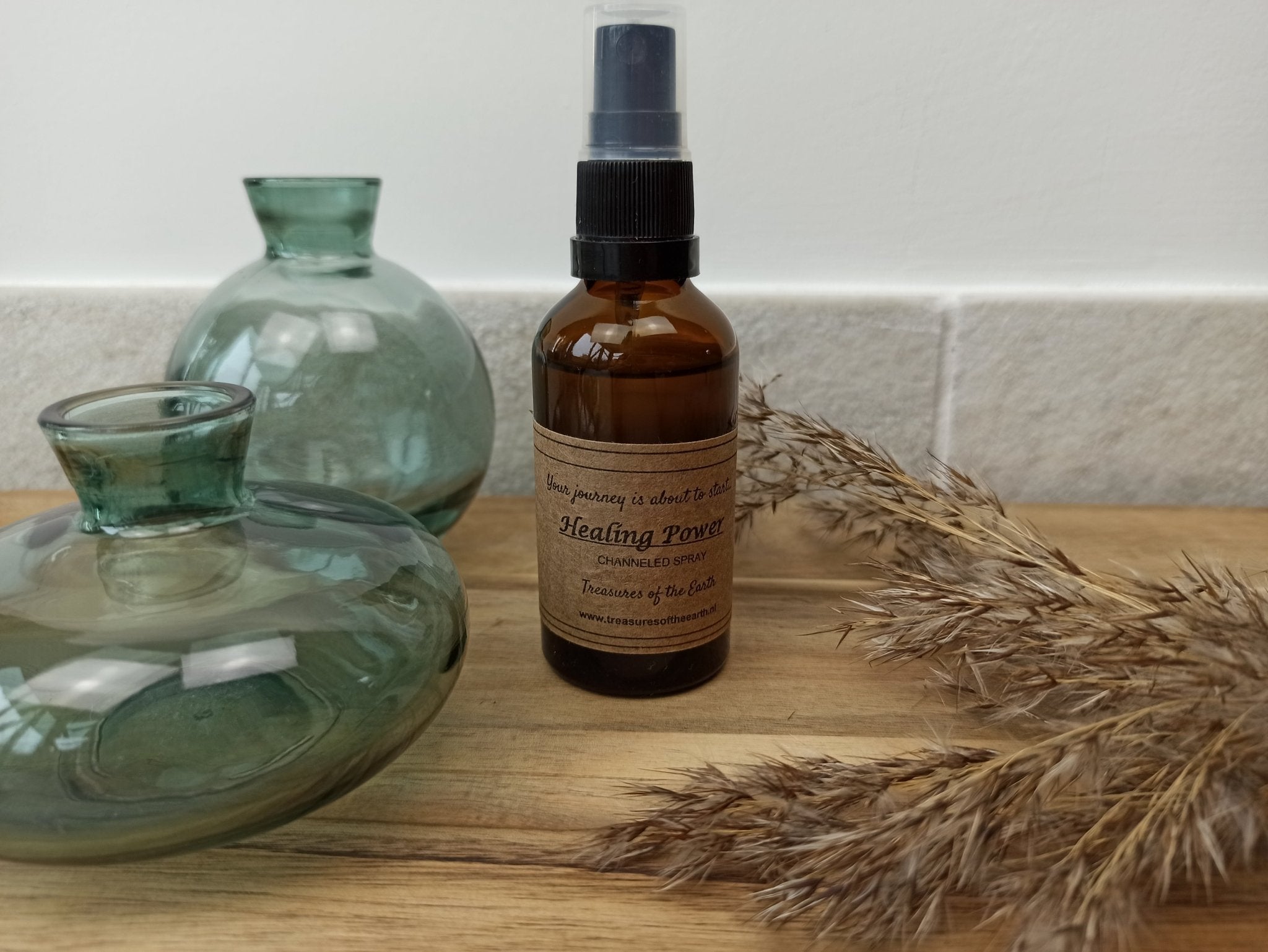 Healing Power Spray – curated crystal by Marga Jacobs | rust, symboliek en intuïtieve zelfzorg