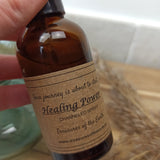 Healing Power Spray – curated crystal by Marga Jacobs | rust, symboliek en intuïtieve zelfzorg