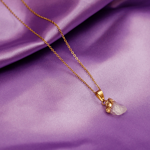 Kettingen edelsteen RUW ~ Uchu Reminders – curated crystal by Marga Jacobs | rust, symboliek en intuïtieve zelfzorg