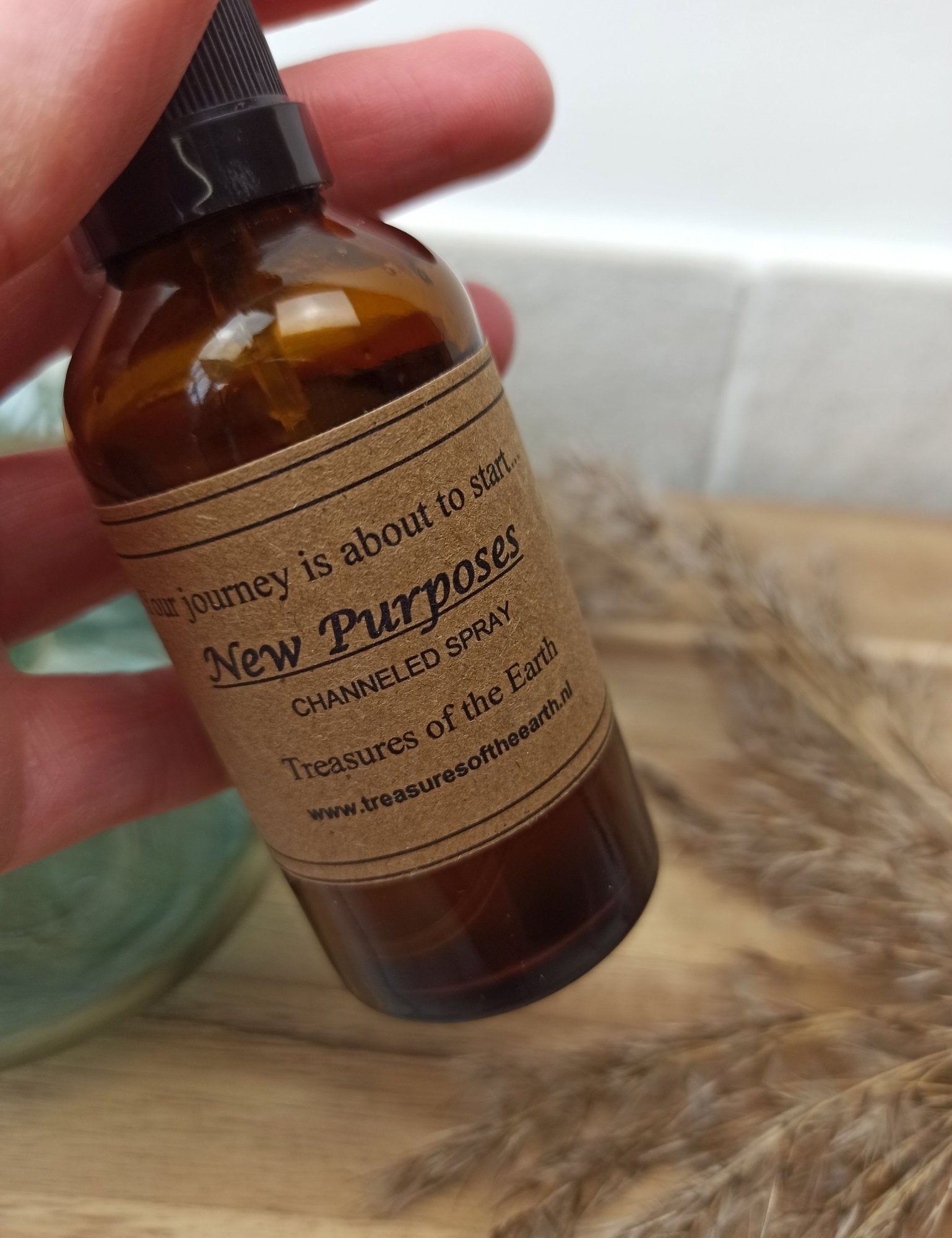 New Purposes Spray – curated crystal by Marga Jacobs | rust, symboliek en intuïtieve zelfzorg