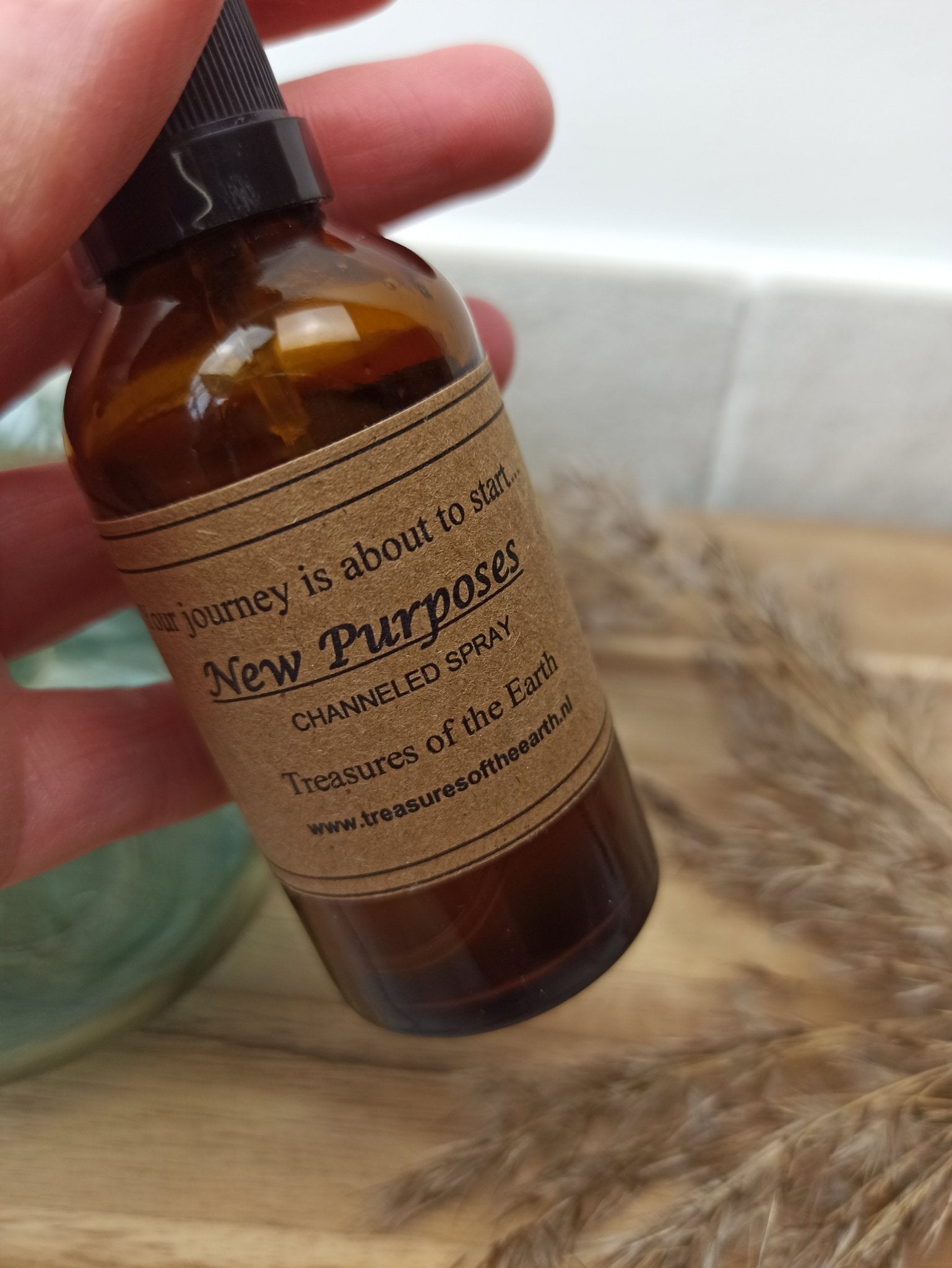 New Purposes Spray – curated crystal by Marga Jacobs | rust, symboliek en intuïtieve zelfzorg