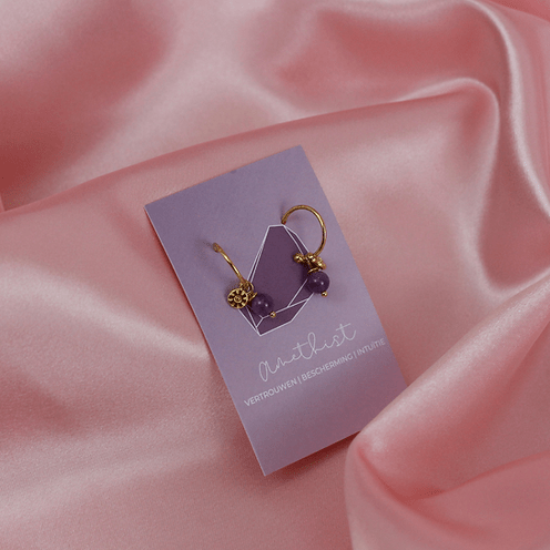 Oorbellen 'sun' ~ Uchu Reminders – curated crystal by Marga Jacobs | rust, symboliek en intuïtieve zelfzorg