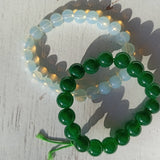 Opaliet edelsteen armband | 8 mm – curated crystal by Marga Jacobs | rust, symboliek en intuïtieve zelfzorg