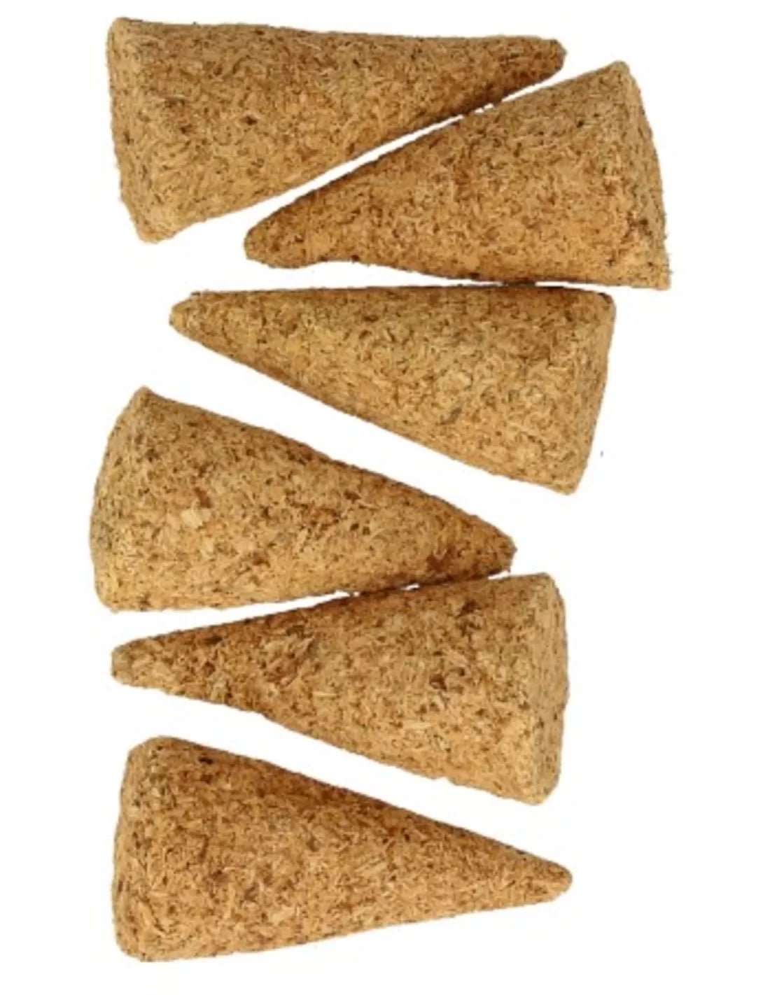 Palo Santo kegels | 6 stuks – curated crystal by Marga Jacobs | rust, symboliek en intuïtieve zelfzorg
