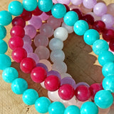 Set edelsteen armbanden (1) | 8 mm – curated crystal by Marga Jacobs | rust, symboliek en intuïtieve zelfzorg