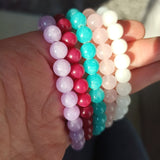 Set edelsteen armbanden (1) | 8 mm – curated crystal by Marga Jacobs | rust, symboliek en intuïtieve zelfzorg