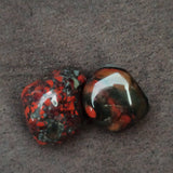 Trummer jaspis trommelstenen – curated crystal by Marga Jacobs | rust, symboliek en intuïtieve zelfzorg