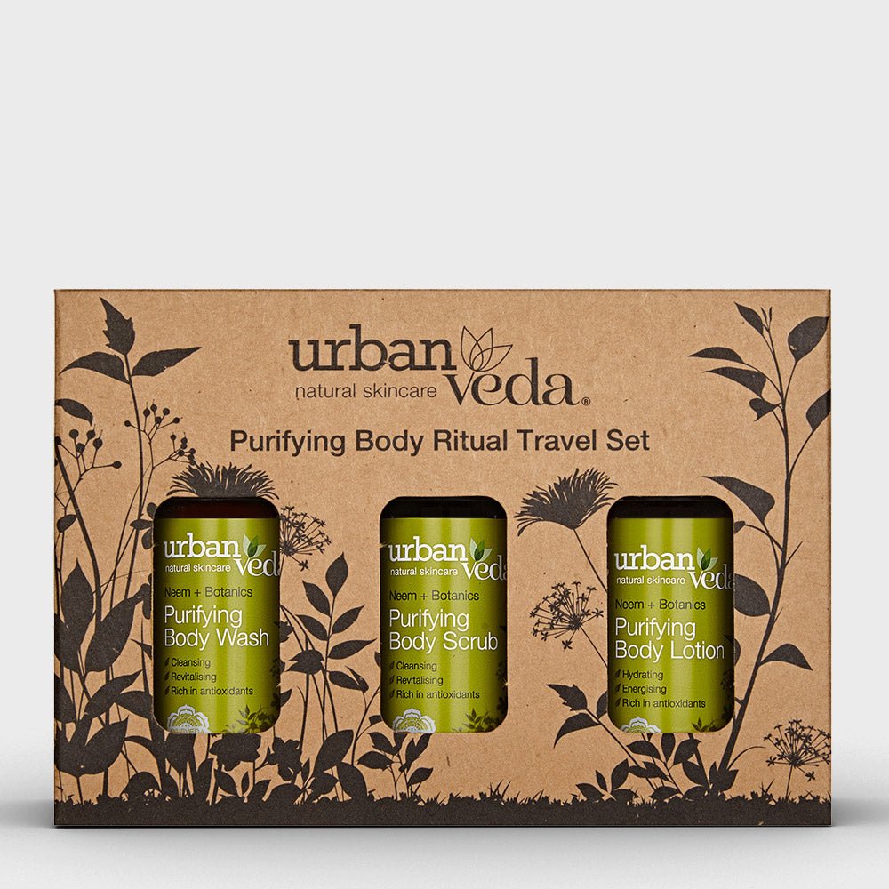 Urban Veda Purifying Body Ritual Travel Set – curated crystal by Marga Jacobs | rust, symboliek en intuïtieve zelfzorg