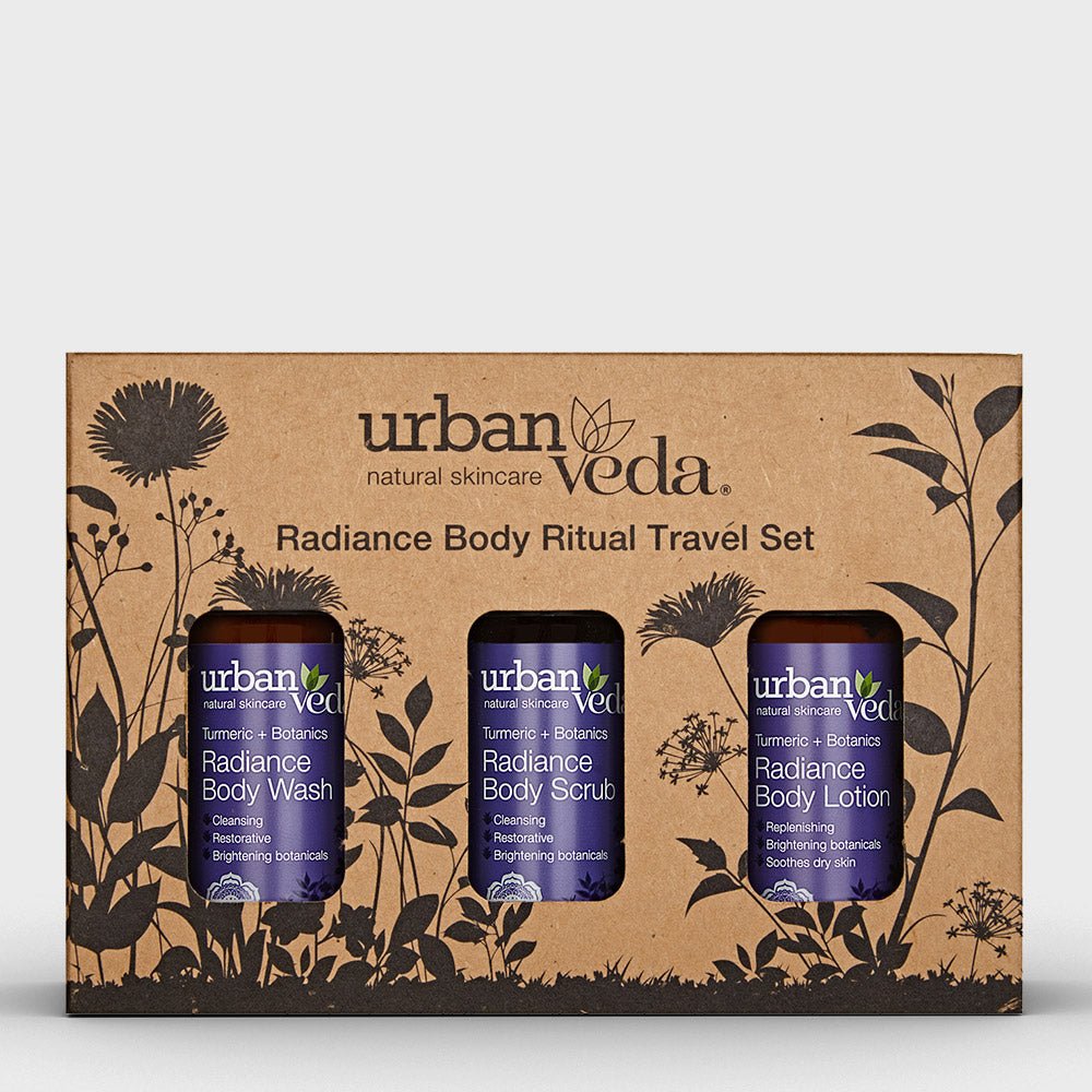 Urban Veda Radiance Body Ritual Travel Set – curated crystal by Marga Jacobs | rust, symboliek en intuïtieve zelfzorg