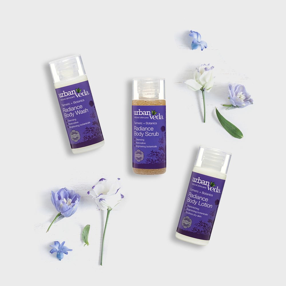 Urban Veda Radiance Body Ritual Travel Set – curated crystal by Marga Jacobs | rust, symboliek en intuïtieve zelfzorg