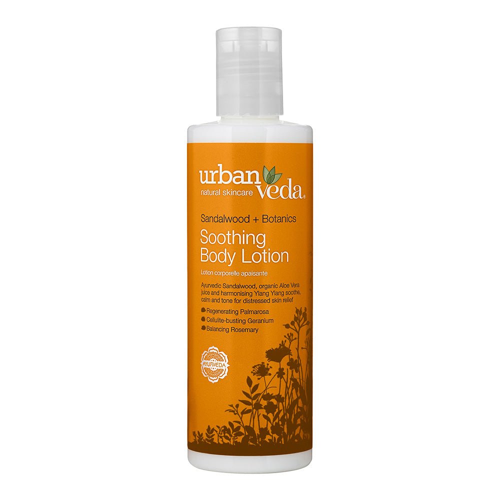 Urban Veda Soothing Body Lotion – curated crystal by Marga Jacobs | rust, symboliek en intuïtieve zelfzorg