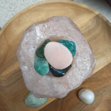 Ussingiet trommelstenen – curated crystal by Marga Jacobs | rust, symboliek en intuïtieve zelfzorg