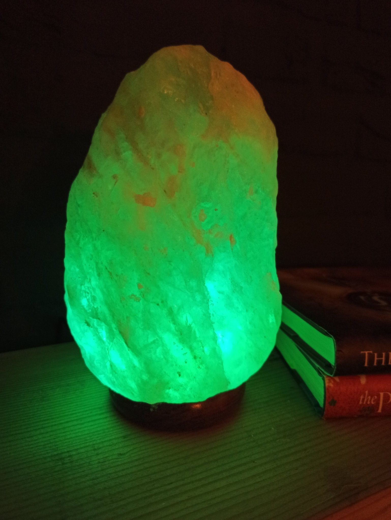 Zoutlamp (roze) met USB-aansluiting | Marga Jacobs - De webshop
