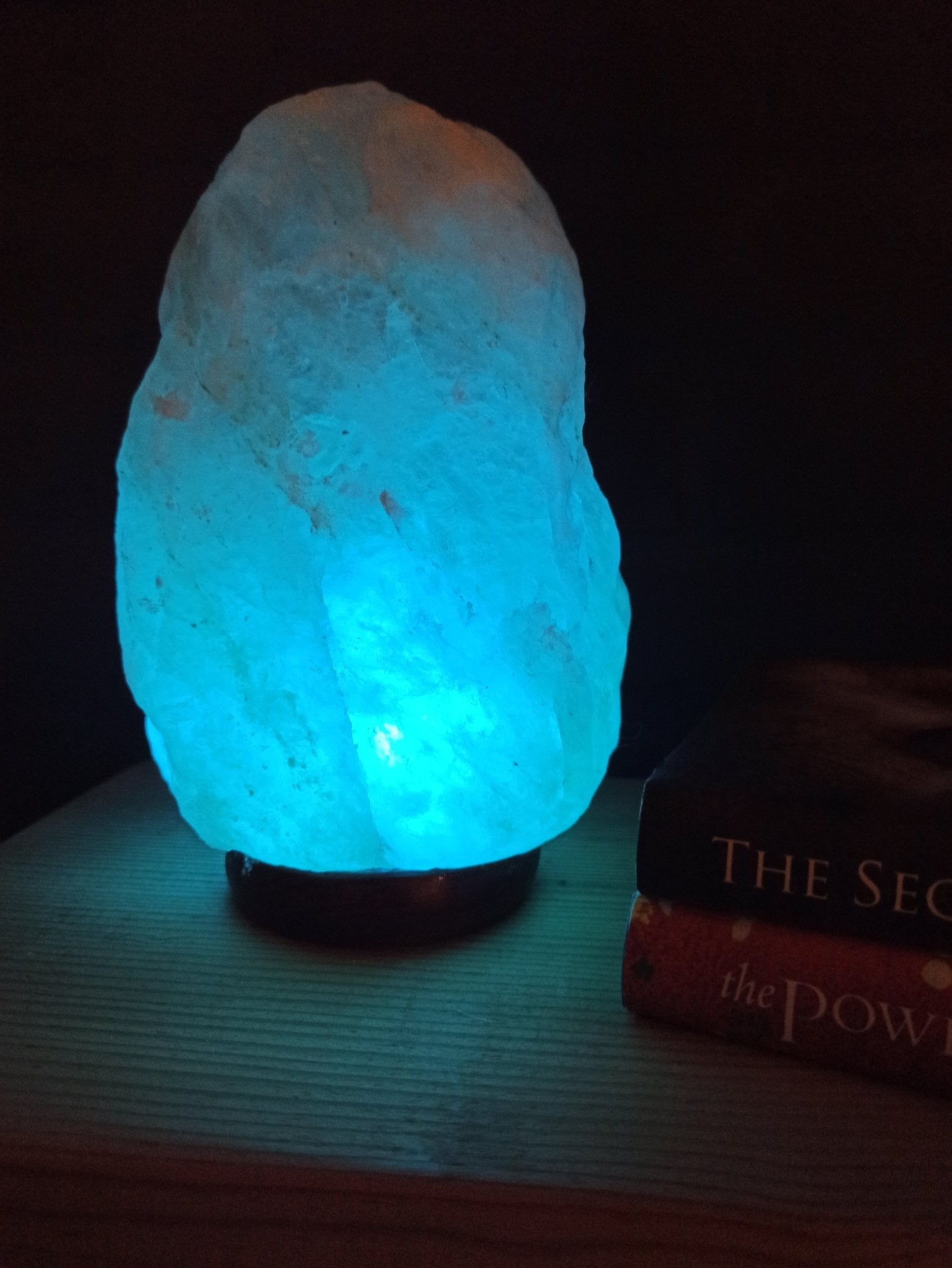 Zoutlamp (roze) met USB-aansluiting | Marga Jacobs - De webshop
